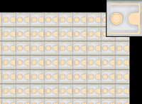 Kvæle cirkulære hente UV LED Chip (die) / NITRIDE SEMICONDUCTORS Co.,Ltd.